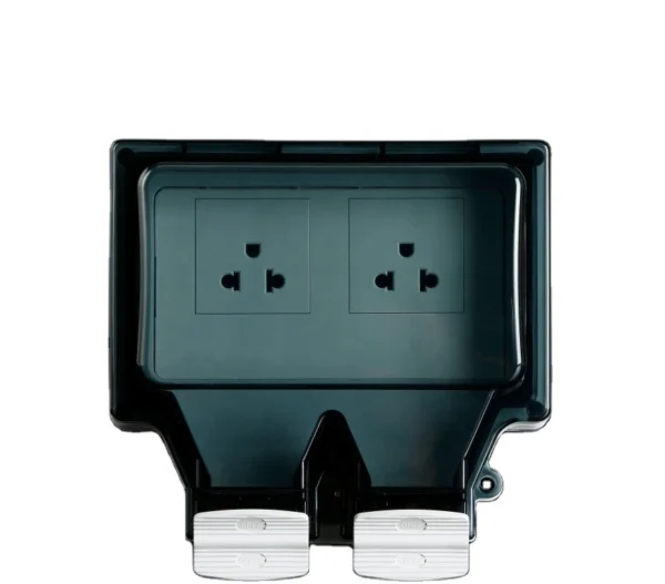 15A DOUBLE SOCKET W/PROOF